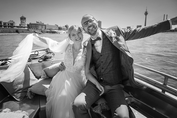 Hochzeit Hausboot Rhein
